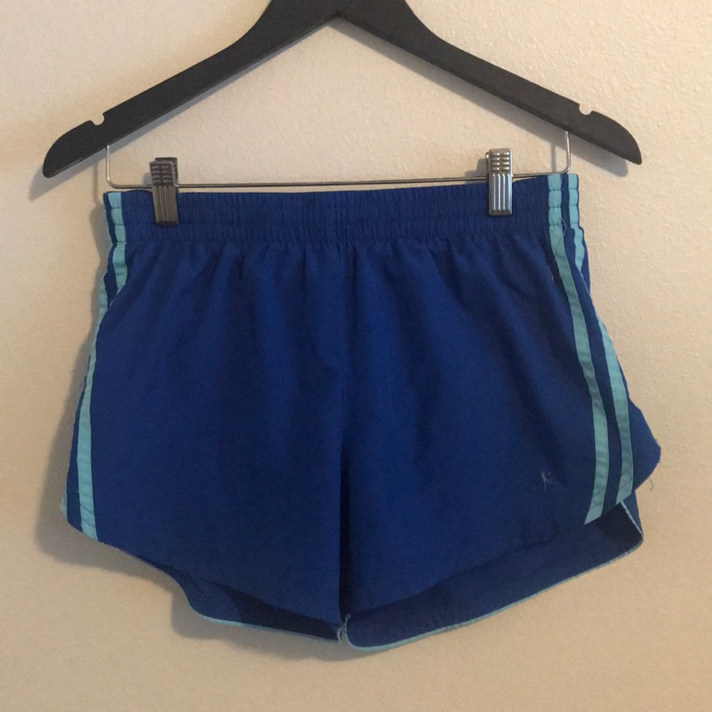 Blue sporty/ running shorts